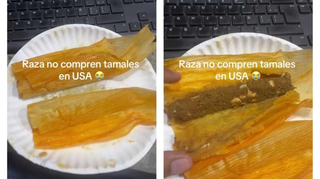 ¡No compren! Joven compra tamales en EU y se lleva sorpresa