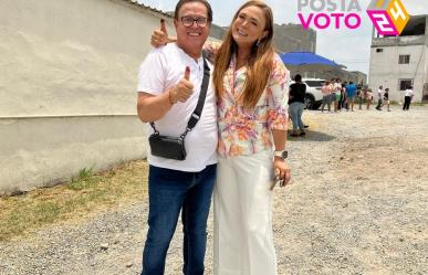 Famosos en Nuevo León salen a votar (VIDEO)