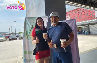 Emprendedoras de Nuevo Laredo incentivan el voto regalando café frío