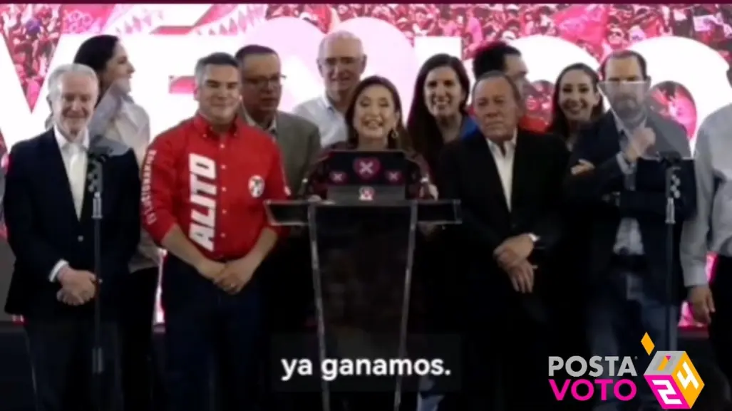 Está claro que ya ganamos: Xóchitl Gálavez