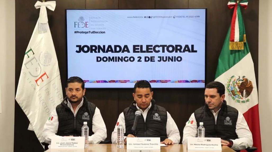 Detienen a 14 personas durante jornada electoral en Nuevo León