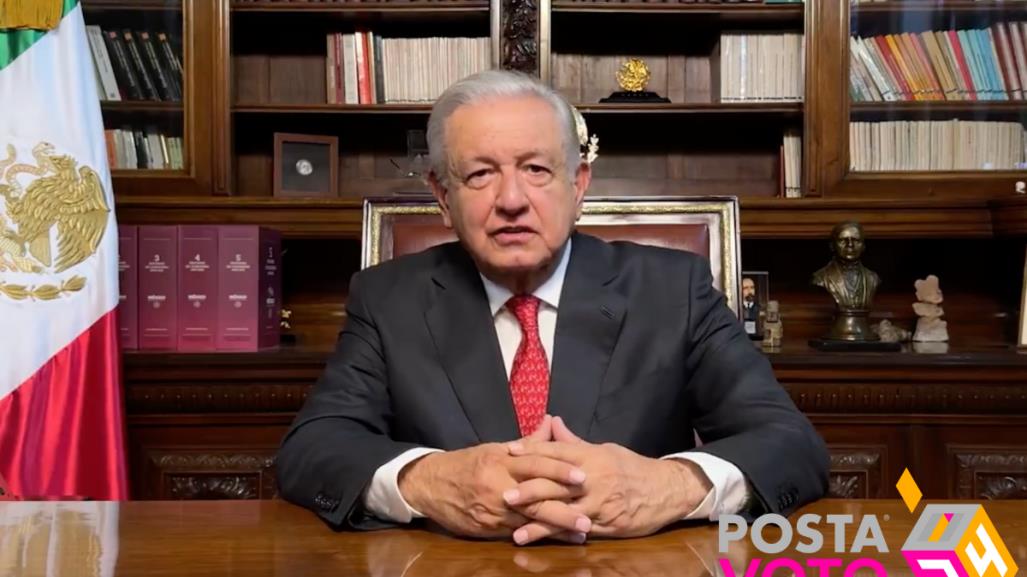 AMLO felicita a Claudia Sheinbaum tras virtualmente ganar la presidencia