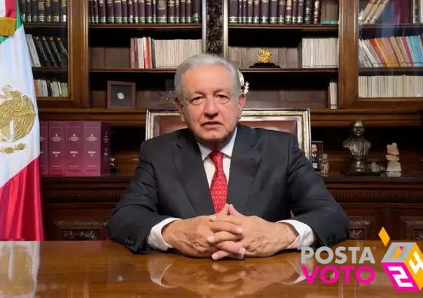 AMLO felicita a Claudia Sheinbaum tras virtualmente ganar la presidencia