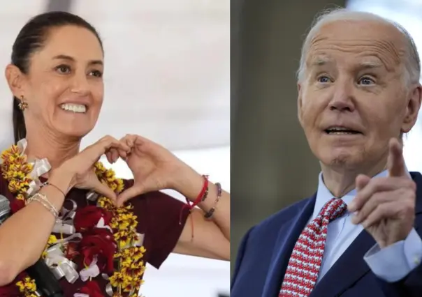 Joe Biden felicita a Claudia Sheinbaum por obtener la presidencia de México