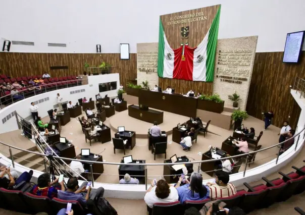 Drástico cambio de poderes en el  legislativo yucateco