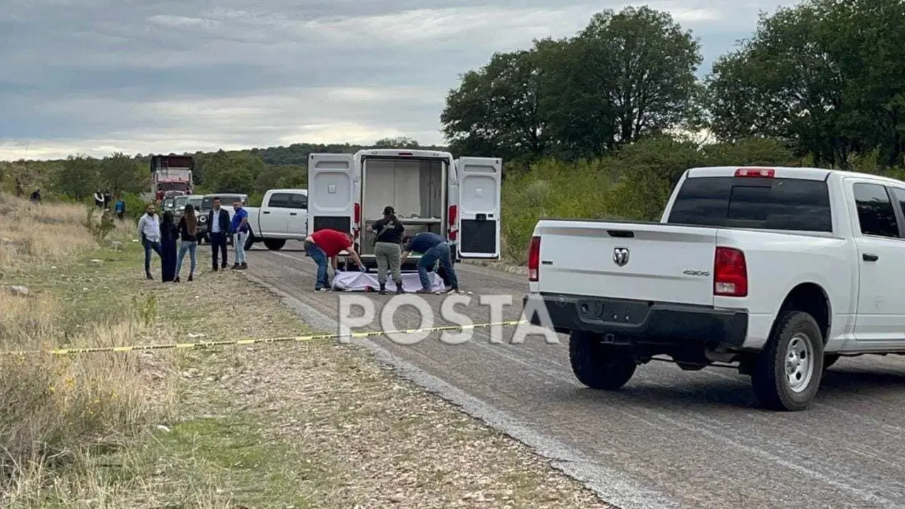 Los restos fueron trasladados al Servicio Médico Forense para la realización de la necropsia de ley. Foto: Especial