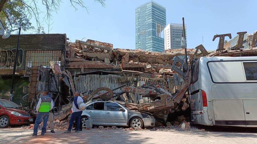 Se derrumba El Patio, centro de espectáculos de la época de oro