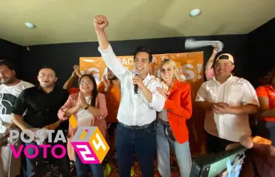 Jesús Nava se declara ganador de la contienda electoral en Santa Catarina
