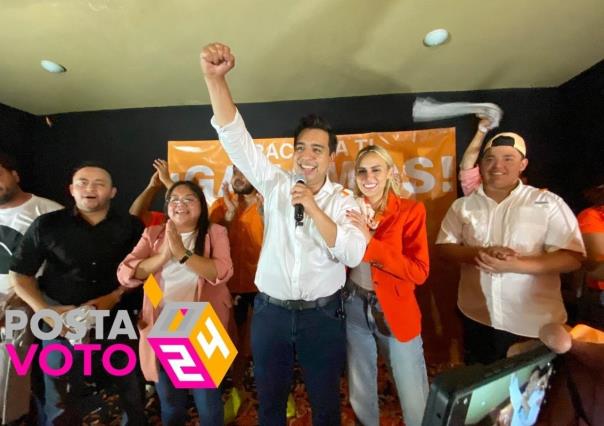 Jesús Nava se declara ganador de la contienda electoral en Santa Catarina