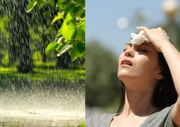 Lluvias y chubascos de norte a sur en México; 11 estados arriba de los 45 °C
