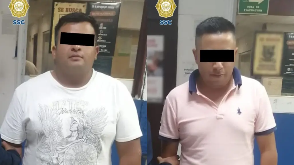 Detienen a dos monta choques en Álvaro Obregón