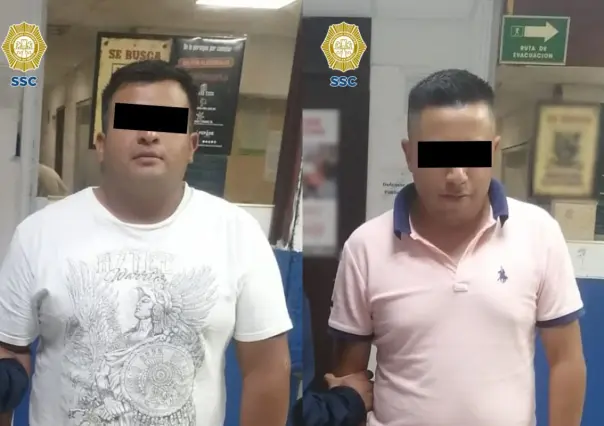 Detienen a dos monta choques en Álvaro Obregón