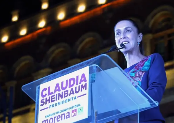 Sheinbaum celebra triunfo en el Zócalo, se compromete a seguir el legado de AMLO