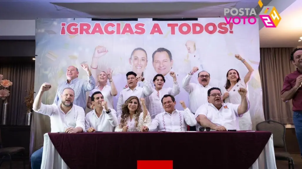 Yucatán se pinta de color guinda, Joaquín Díaz Mena es el virtual gobernador