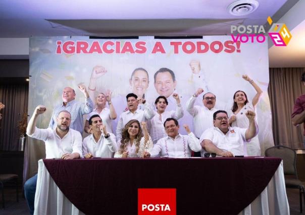 Yucatán se pinta de color guinda, Joaquín Díaz Mena es el virtual gobernador