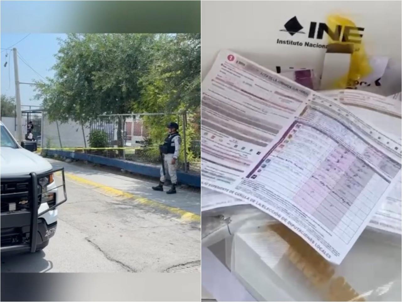 Ciudadanos que pasaron horas parados bajo el sol, esperando votar en los distintos planteles del municipio de El Carmen, se sintieron frustrados ante la desagradable situación. Foto: Especial.