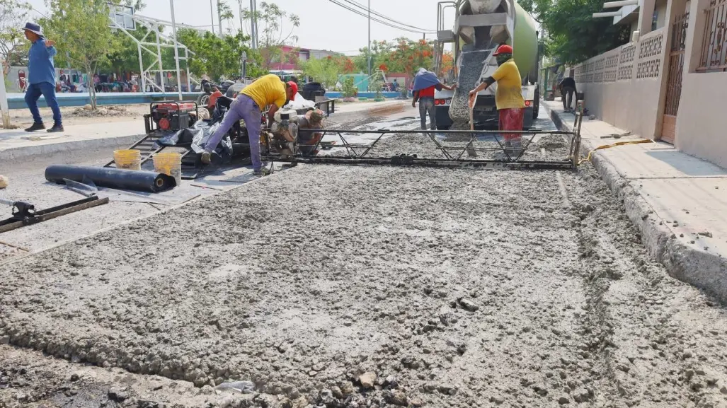 Tiene Victoria buen avance en programa de obra vial y drenaje