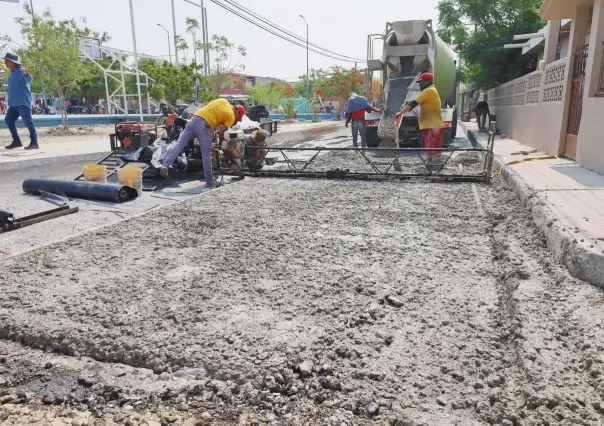 Tiene Victoria buen avance en programa de obra vial y drenaje