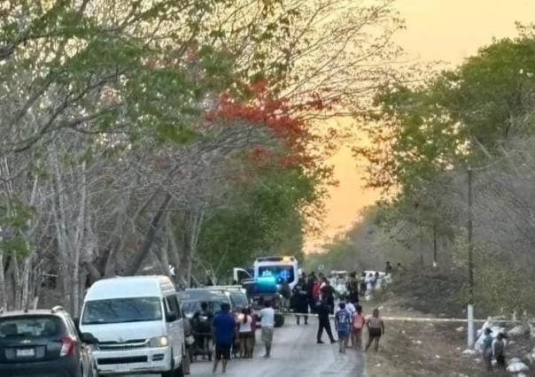 Mortal accidente deja tres personas fallecidas en la vía Teabo-Chumayel