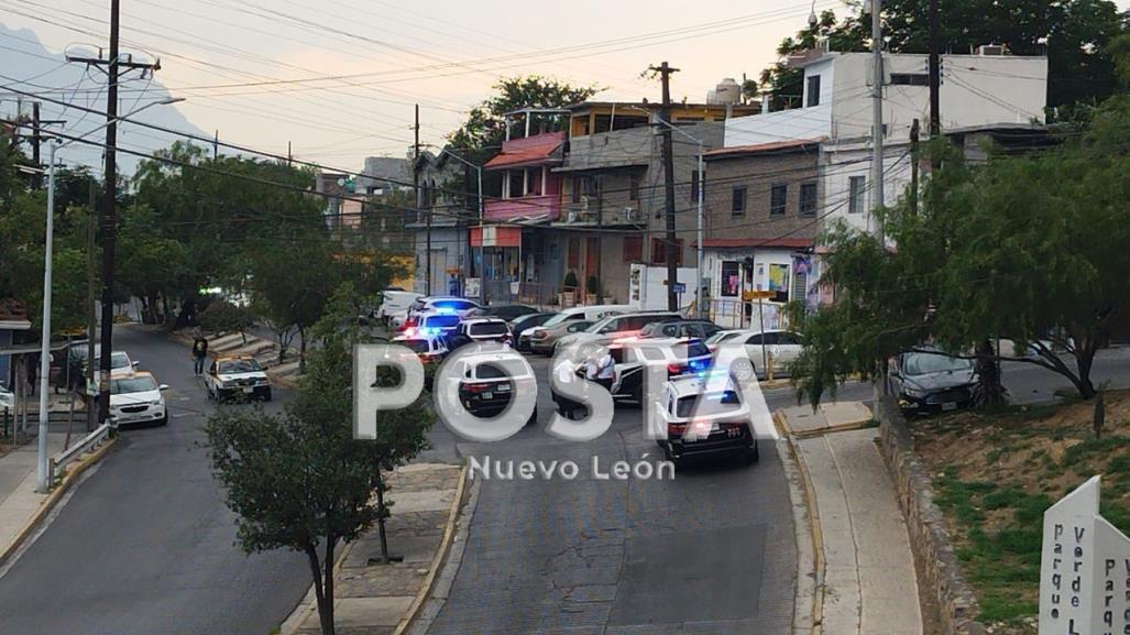 Se registra balacera en San Pedro