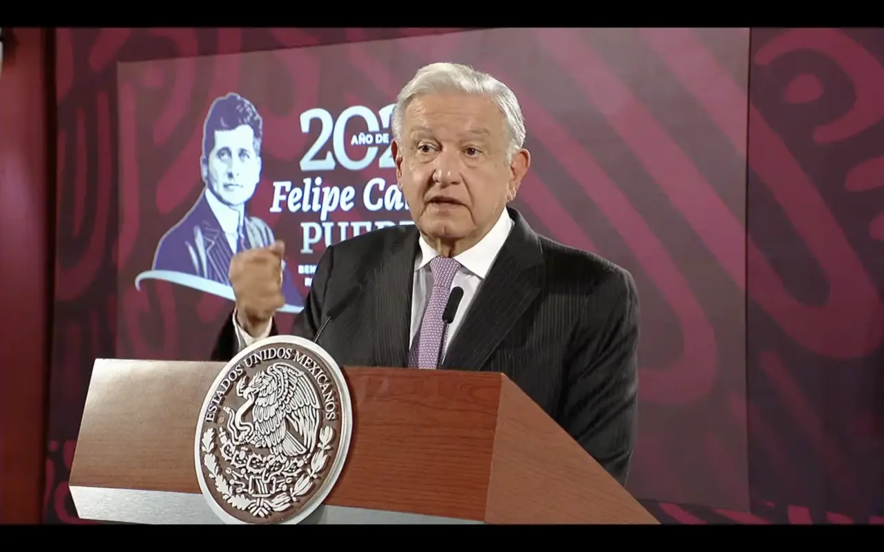 López Obrador. Foto: SS de Conferencia de prensa matutina