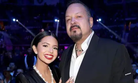 Pepe Aguilar estaría molesto con su hija Ángela ante la cercanía tan directa que la joven tiene en estos momentos con Christian Nodal. Foto. Especial