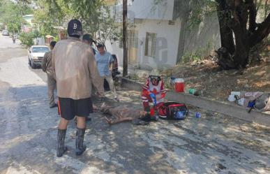 Empelado de Comapa Victoria sufre golpe de calor cuando trabajaba