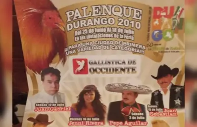 Comparten cartelera del Palenque en 2010, un artista repetirá show en este 2024