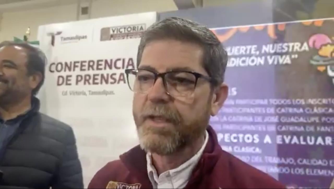 Marco Antonio Cantú Mercado, titular de Servicios Municipales. Foto: Captura de Pantalla