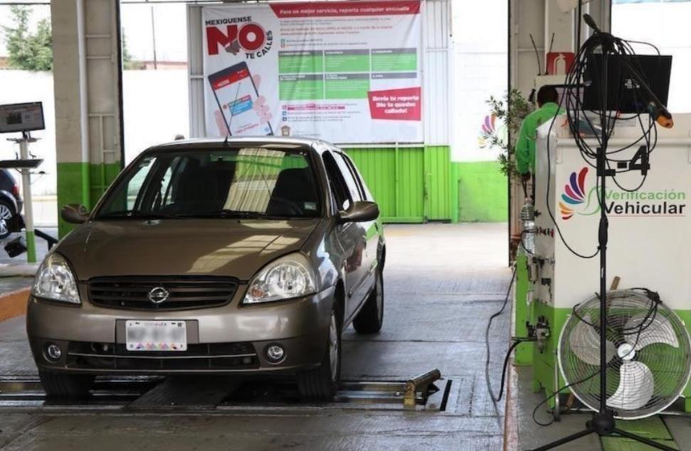 El Programa de Verificación Vehicular busca reducir la cantidad de contaminantes. Imagen: Ambiente Edomex.