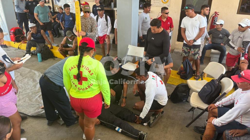 Realizan bomberos de Cabo San Lucas seminario de rescate acuático