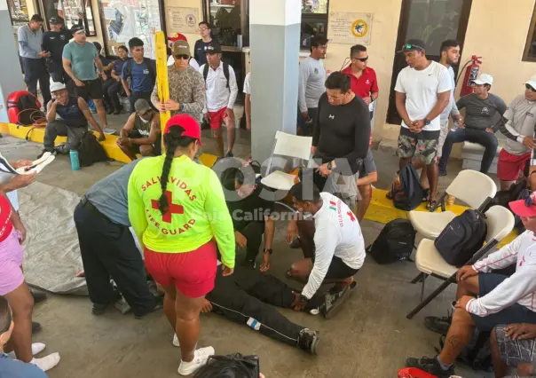 Realizan bomberos de Cabo San Lucas seminario de rescate acuático