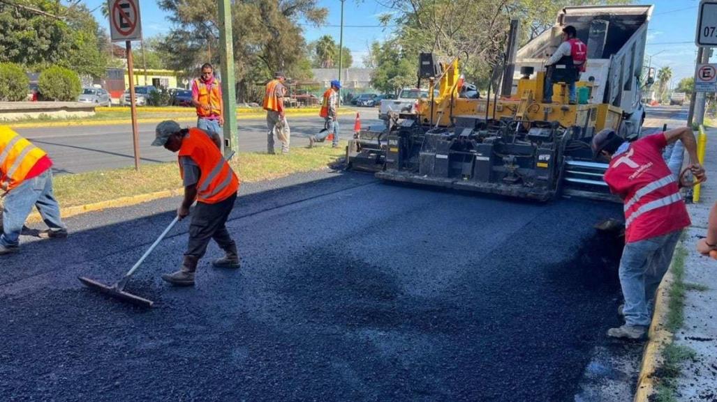 Avance significativo en pavimentaciones en Tamaulipas