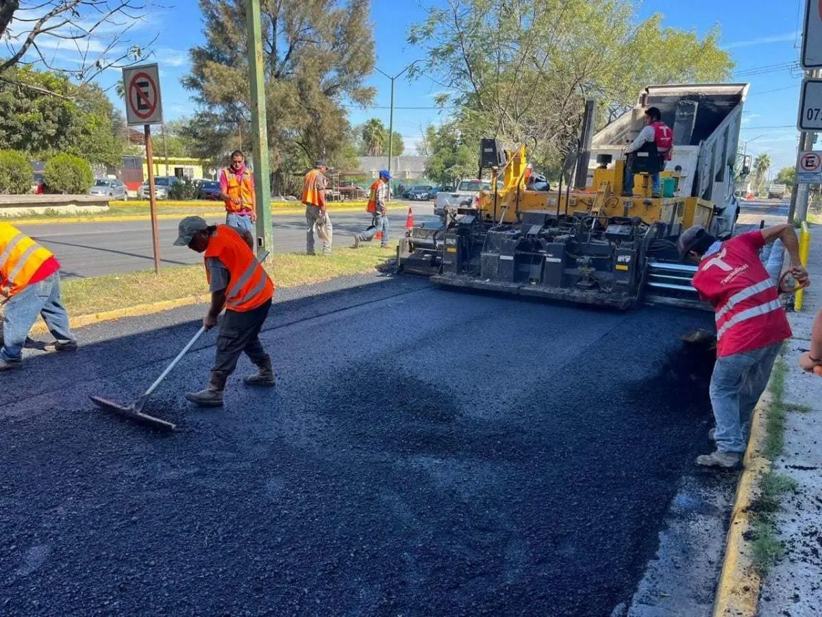 El Gobierno de Tamaulipas ha invertido más de mil millones de pesos en pavimentación en el estado. Foto: Secretaría de Obras Públicas.