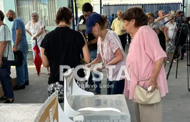 Zona sur de Nuevo León, la más participativa este domingo 02 de junio