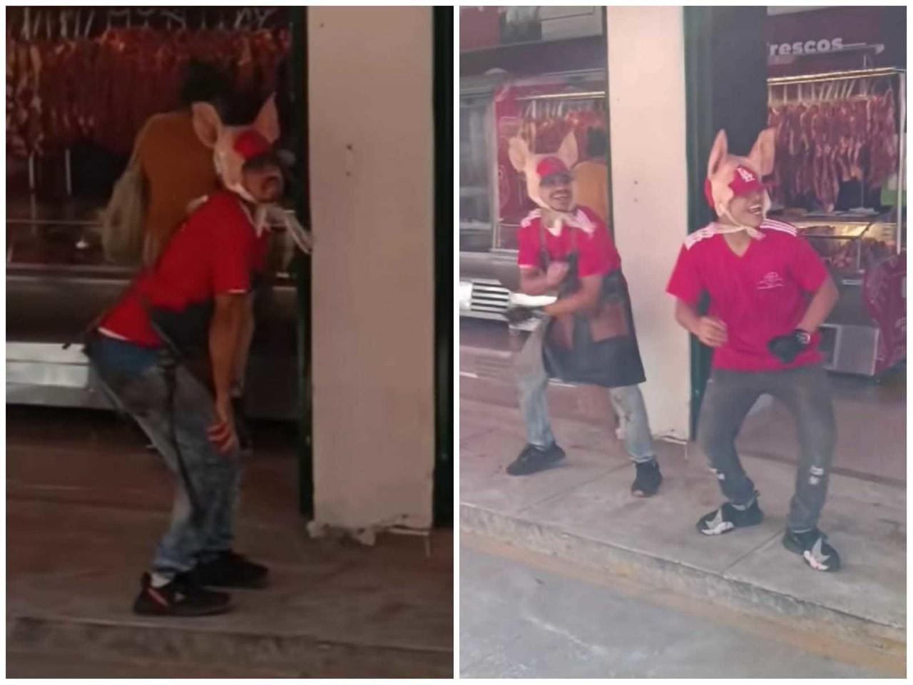 El video de los jóvenes bailando se ha vuelto viral en la red social Tiktok, donde se les puede ver dando sus mejores pasos de baile y contagiando su alegría. Foto: Tiktok.