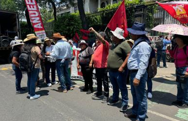 Marcha la CNTE a Gobernación y lo hace pacíficamente