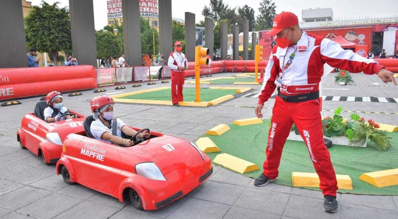 Regresan las clases de cultura vial para niñas y niños de Nezahualcóyotl