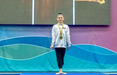 Gimnasta yucateca gana tres medallas en torneo internacional en Portugal