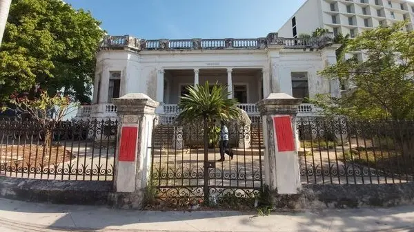 Casona Santa Cecilia en la Av. Colón del centro de Merida, Yucatán. Foto: Redes sociales