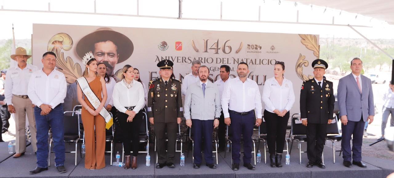 Conmemoran nacimiento de Pancho Villa en La Coyotada, San Juan del Río