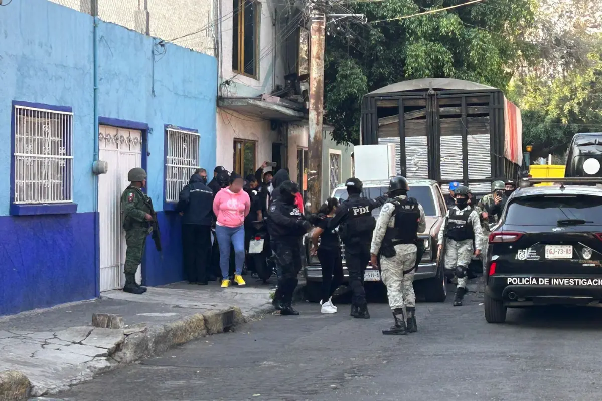 Detención en la GAM. Foto: Ramón Ramírez