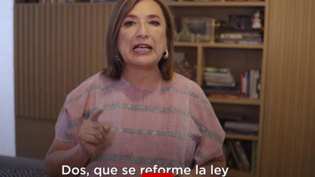 Xóchitl Gálvez regresa al Senado para defender a la democracia