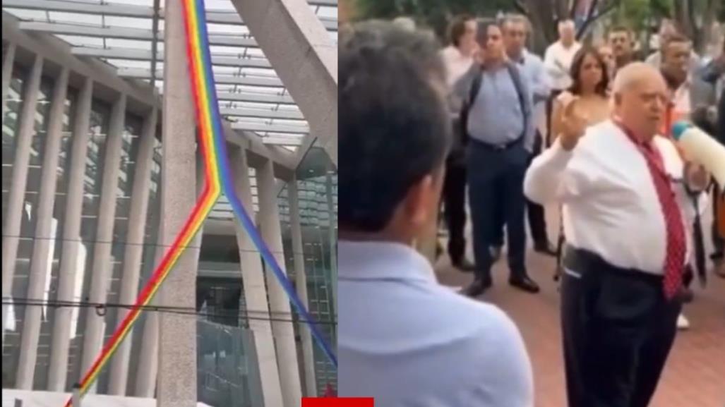 Califican como acto homofóbico el retiro de la bandera  LGBT+ del Infonavit