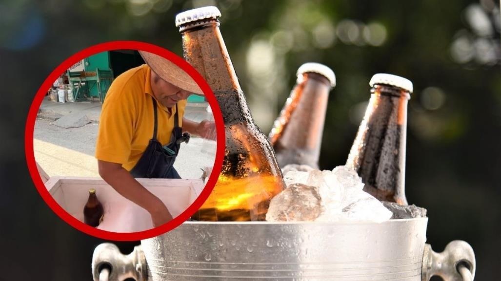 Raspado de caguama, ¿cómo te caería con este calorón? (VIDEO)