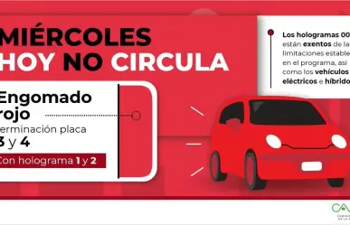 No pagues multas este es el Hoy No Circula para este miércoles 5 de junio