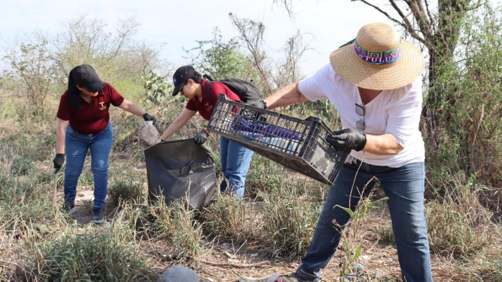 SEDUMA lidera jornada de limpieza en Ciudad Victoria, Tamaulipas