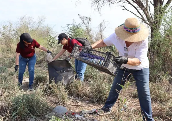 SEDUMA lidera jornada de limpieza en Ciudad Victoria, Tamaulipas