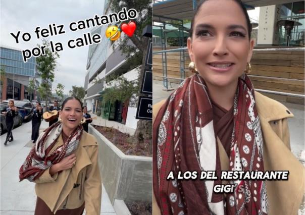 Natalia Jiménez lleva serenata a restaurante de LA que la discriminó (VIDEO)