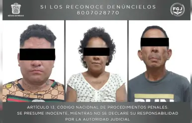 A juicio por homicidio tres integrantes de célula delictiva en Huehuetoca